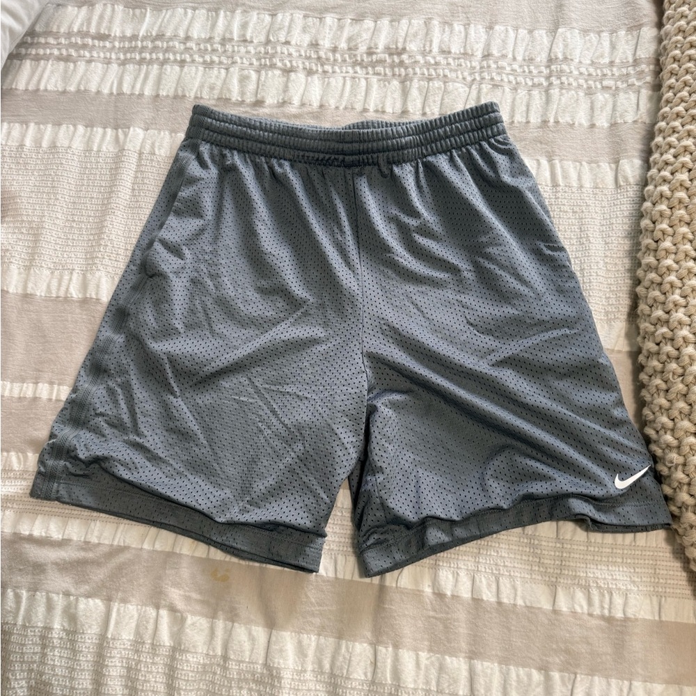 Nike YXL Charcoal Dri-Fit Mesh Shorts